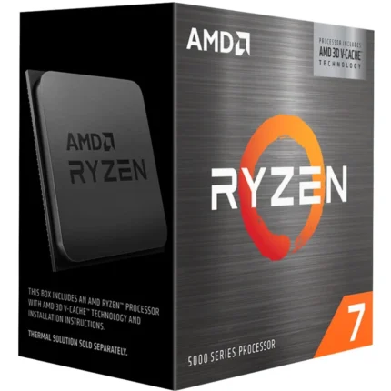 Procesador AMD Ryzen 7 5700X3D, 8C/16T, 3.00-4.10GHz, en caja sin refrigerador (100-100001503WOF)